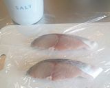 今が旬♥鰆と新じゃがいもの煮付け♥作り方1写真
