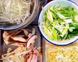 ネギ好き必見❗️オイスター焼きそば作り方1写真