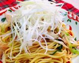 ネギ好き必見❗️オイスター焼きそば作り方4写真