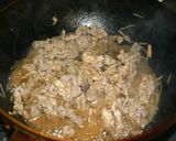 フライパンで簡単✿牛肉と菜花のおこわ作り方8写真