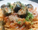 揚げナスとベーコンのトマトソース♪パスタ作り方11写真