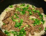 フライパンで簡単✿牛肉と菜花のおこわ作り方13写真