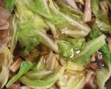 春キャベツとしめじの煮浸し作り方4写真