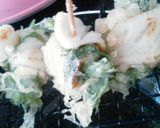 簡単美味◎チーズと大葉のちくわ巻き天ぷら作り方4写真