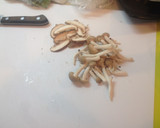 しめじとしいたけの和風パスタ作り方3写真
