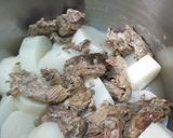 牛スジ肉と大根の煮物作り方5写真
