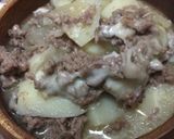 じゃがいもとひき肉のスープ煮作り方11写真