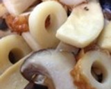 ちくわとしめじのめんつゆバター炒め☆作り方8写真