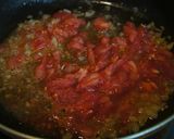 海老とほうれん草のトマトクリームパスタ作り方6写真