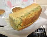 バナナとほうれん草のパウンドケーキ作り方9写真