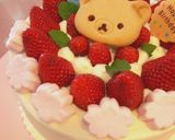 共立て♡２1ｃｍ型ふわふわスポンジケーキ作り方29写真