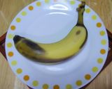 レンジでホットバナナ♪作り方1写真