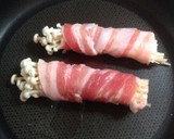 お弁当に簡単おかず♬えのきの豚肉巻き♬作り方2写真
