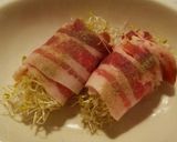 アルファルファの豚バラぽん酢作り方1写真