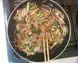 15分　子供が喜ぶ韓国風牛肉の野菜炒め作り方6写真