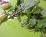 綺麗な色が続く！簡単梅菜飯+大根スープ作り方1写真