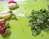 綺麗な色が続く！簡単梅菜飯+大根スープ作り方2写真