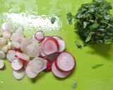 綺麗な色が続く！簡単梅菜飯+大根スープ作り方3写真