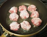 ＊安いけど豪華！豚コマボール南蛮＊作り方2写真