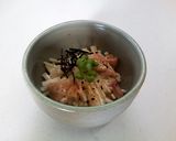 すぐ出来おつまみ マテ茶鶏と長芋和え 作り方2写真