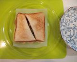 チョコバナナトースト☆時短作り方9写真