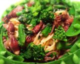 ホタルイカと菜の花の春パスタ作り方9写真