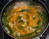 簡単♪とろうま♥豚肉入りニラ玉あんかけ作り方5写真
