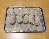 もやしたっぷり塩カツ丼作り方5写真