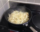 もやしたっぷり塩カツ丼作り方9写真