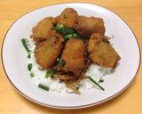 もやしたっぷり塩カツ丼作り方14写真