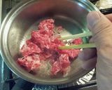 昔懐かしい 牛肉入りきんぴらゴボウ作り方2写真