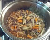 昔懐かしい 牛肉入りきんぴらゴボウ作り方4写真