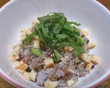 芝漬け雑穀米炒飯~お茶漬け風~作り方4写真