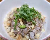 芝漬け雑穀米炒飯~お茶漬け風~作り方5写真