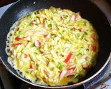 野菜たっぷり♪天津飯の具作り方3写真