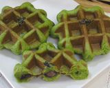 ＊抹茶と小豆のベルギー和ッフル＊作り方7写真