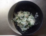 離乳食☆白身魚とほうれん草とご飯のおやき作り方3写真