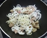 母の味・レンコンと豚肉のきんぴら作り方4写真