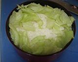 手抜き弁当☆ハムと夏野菜のケチャップ丼作り方6写真