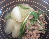 豚と大根☆あっさり塩ニンニク煮物作り方4写真