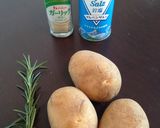 【レンジで】簡単ローズマリーポテト作り方1写真