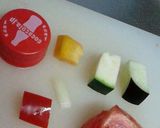 具たくさん!とまとバターチキンカレー♡作り方2写真
