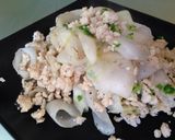大根と鶏ひき肉塩炒め＊カロリー控えめ♡作り方7写真