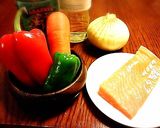 お刺身用サーモンで、エスカベッシュ!!!作り方1写真