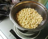 圧力鍋：蒸し大豆作り方3写真