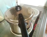 圧力鍋：蒸し大豆作り方4写真
