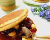 干し柿餡の米あめどら焼き作り方6写真