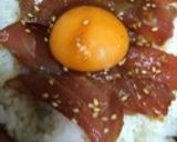 簡単マグロユッケ丼作り方2写真