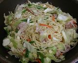 野菜いっぱいスパイシー焼きそば作り方4写真