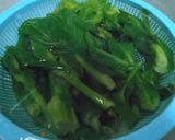 白菜の菜の花で…胡麻あえ作り方4写真
